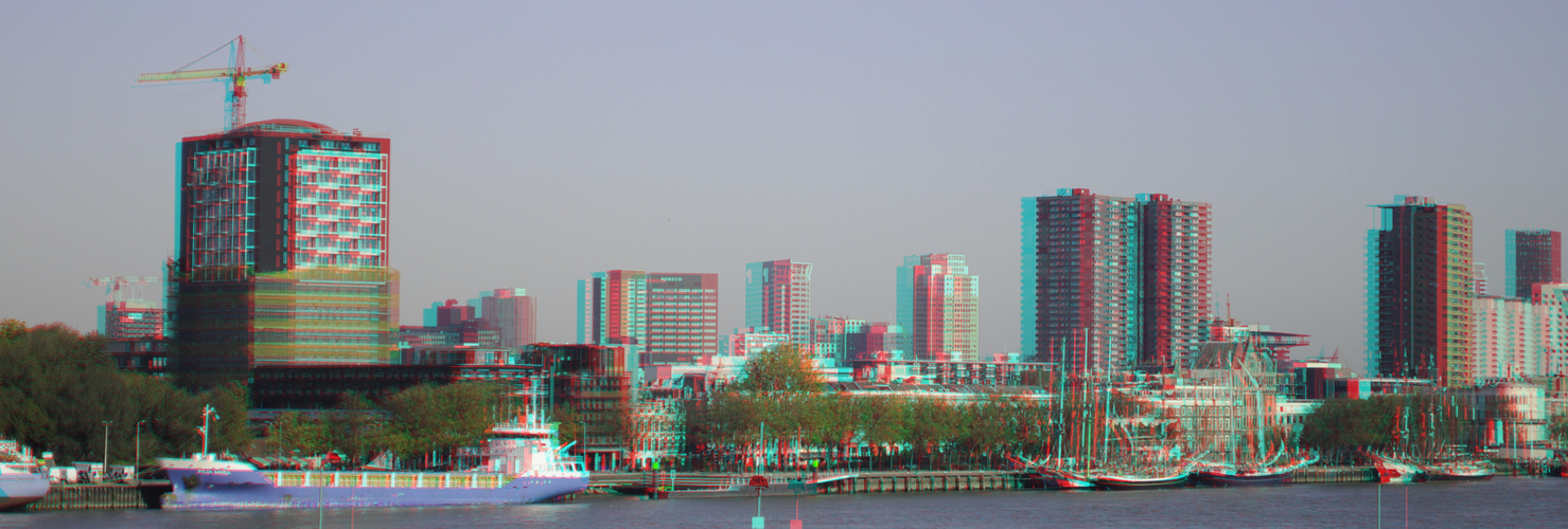 Skyline Rotterdam 3D
