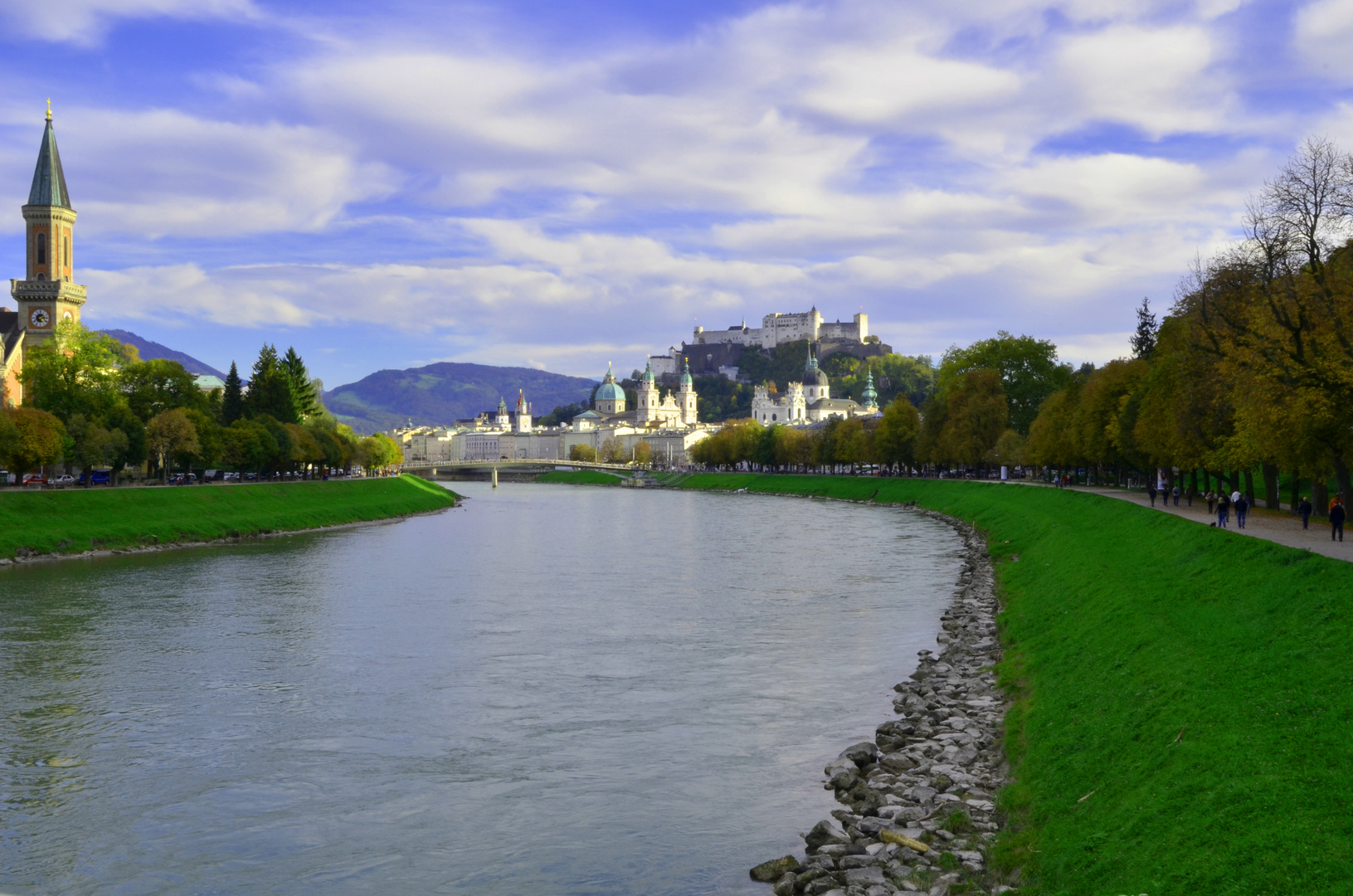 Skyline Salzburg Altstadt