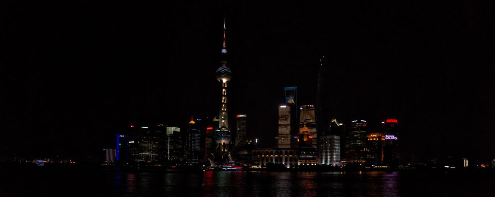 Skyline Schanghai mit Blick auf Lujiazui Pudong