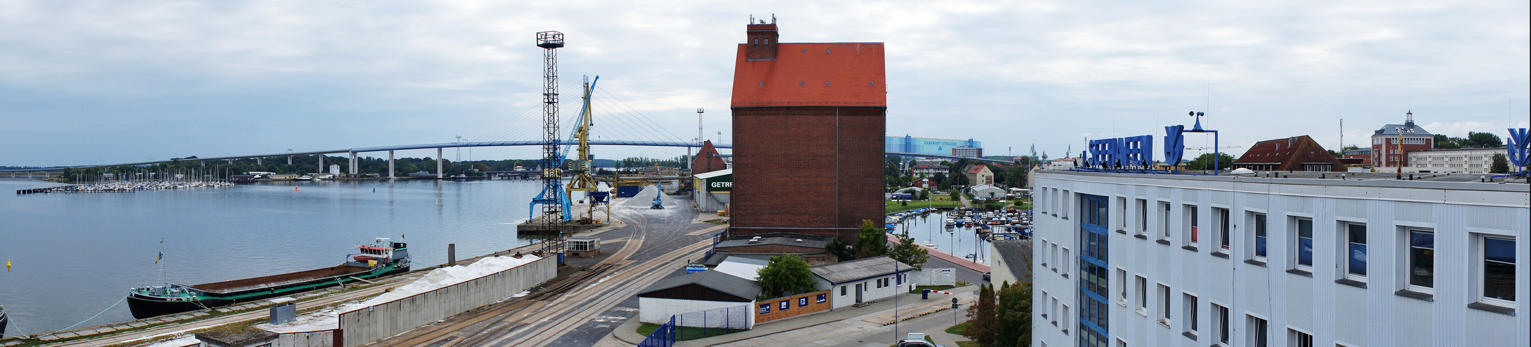 Skyline Seehafen Stralsund