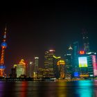 Skyline Shanghai bei Nacht