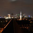 Skyline Tallinn bei Nacht