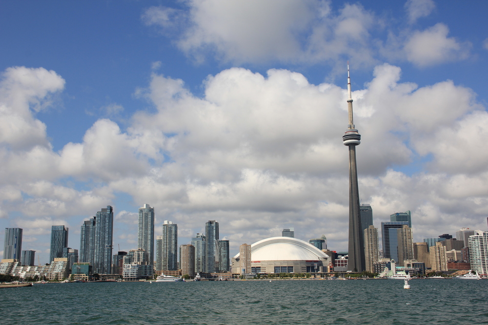 Skyline Toronto August 2010