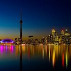 Skyline Toronto bei Nacht