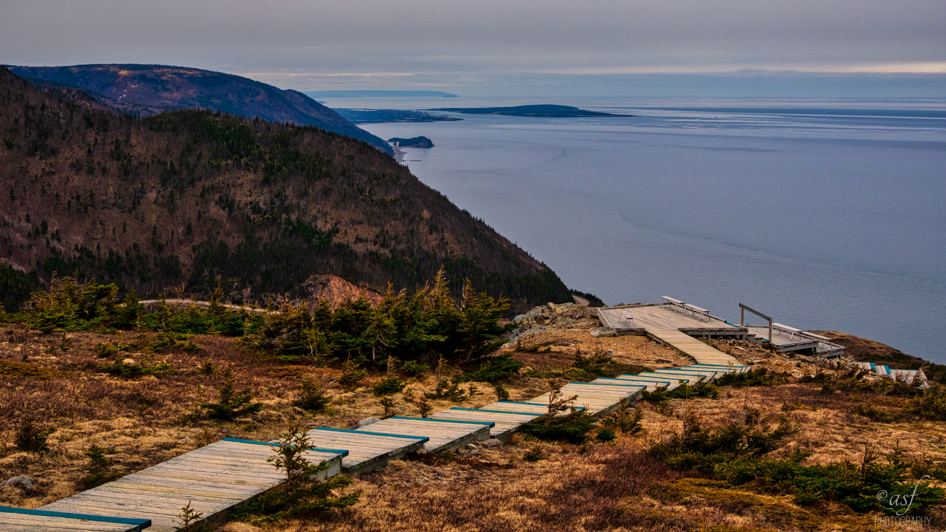 Skyline Trail Cape Breton Highland National Park, Nova Scotia, Kanada