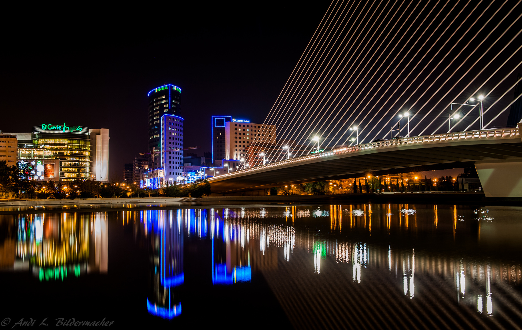 ~ Skyline Valencia und Pont L'assut De L'or ~