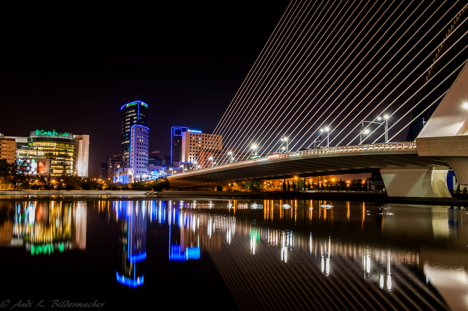 Skyline Valencia und Pont L'assut De L'or 