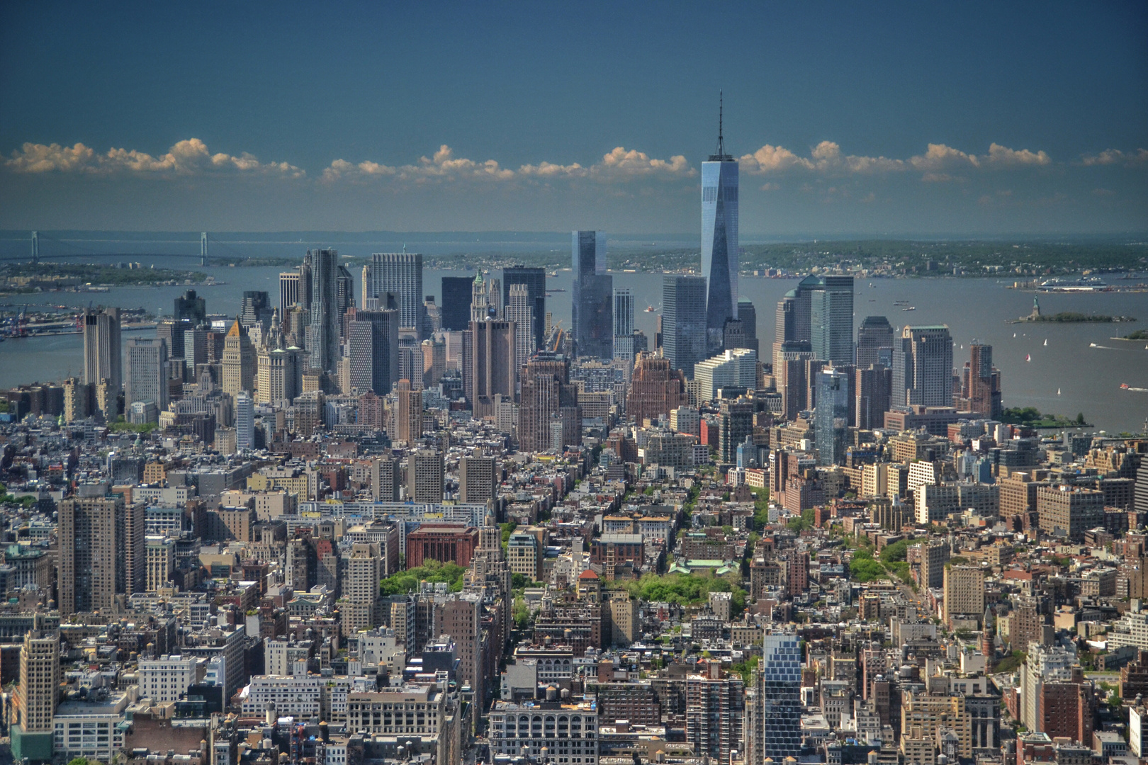 Skyline vom Empire State Building