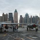 Skyline vom Flugzeugträger JFK aus