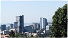 Skyline von Addis-Abeba....................