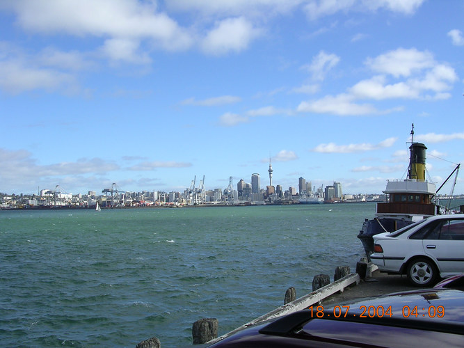 skyline von Auckland