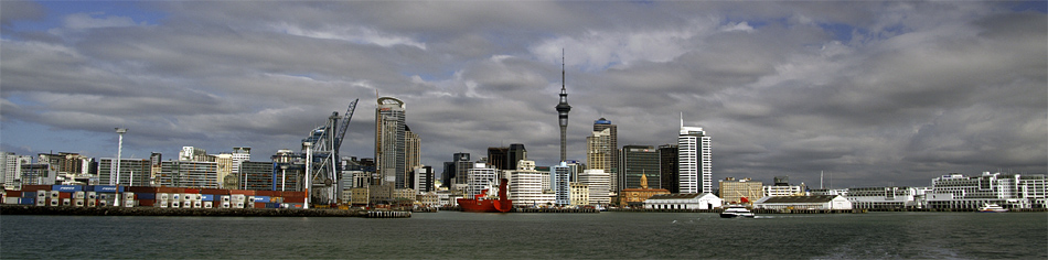 Skyline von Auckland