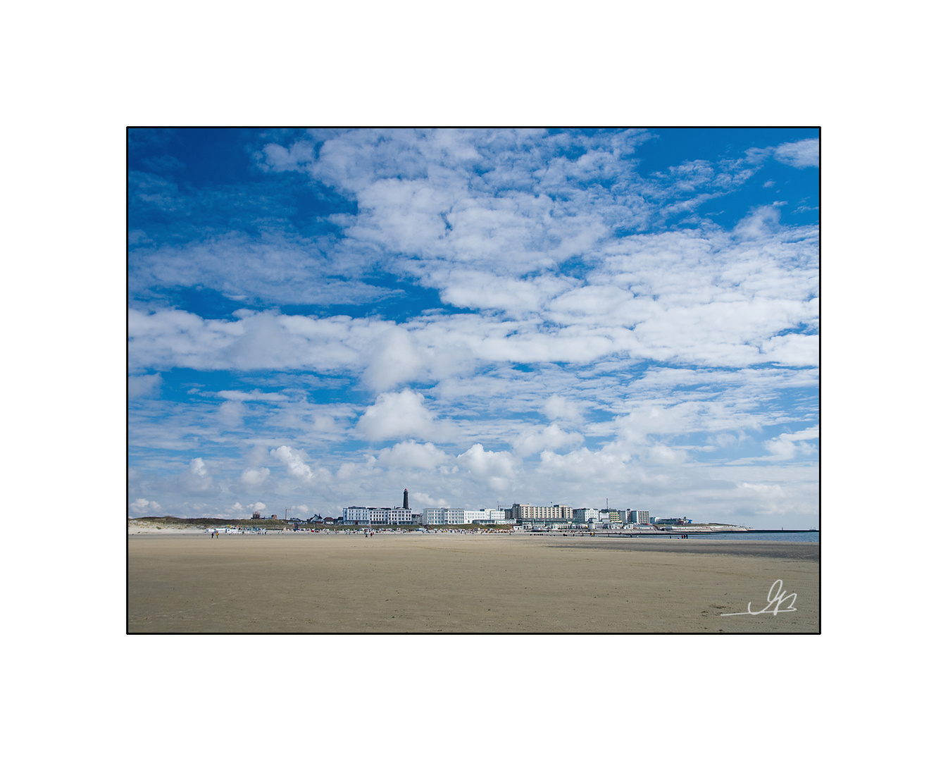 Skyline von Borkum