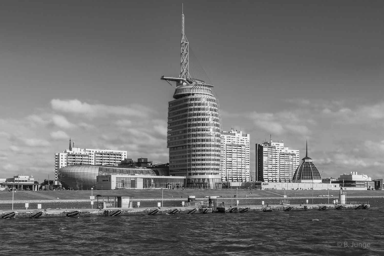 Skyline von Bremerhaven