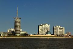 Skyline von Bremerhaven..