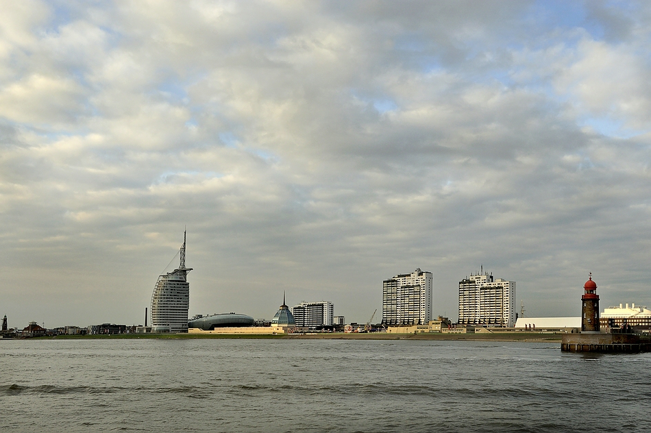 Skyline von Bremerhaven