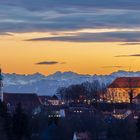 Skyline von Dachau`s Altstadt