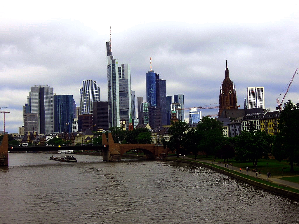 Skyline von Frankfurt