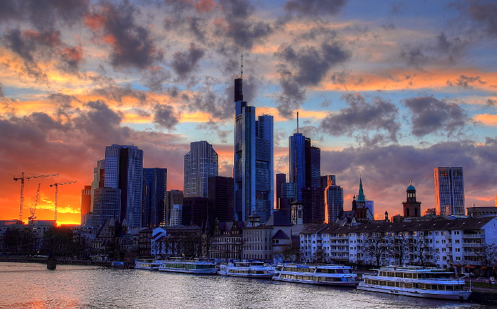 Skyline von Frankfurt