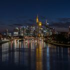 Skyline von Frankfurt am 02.09.2019