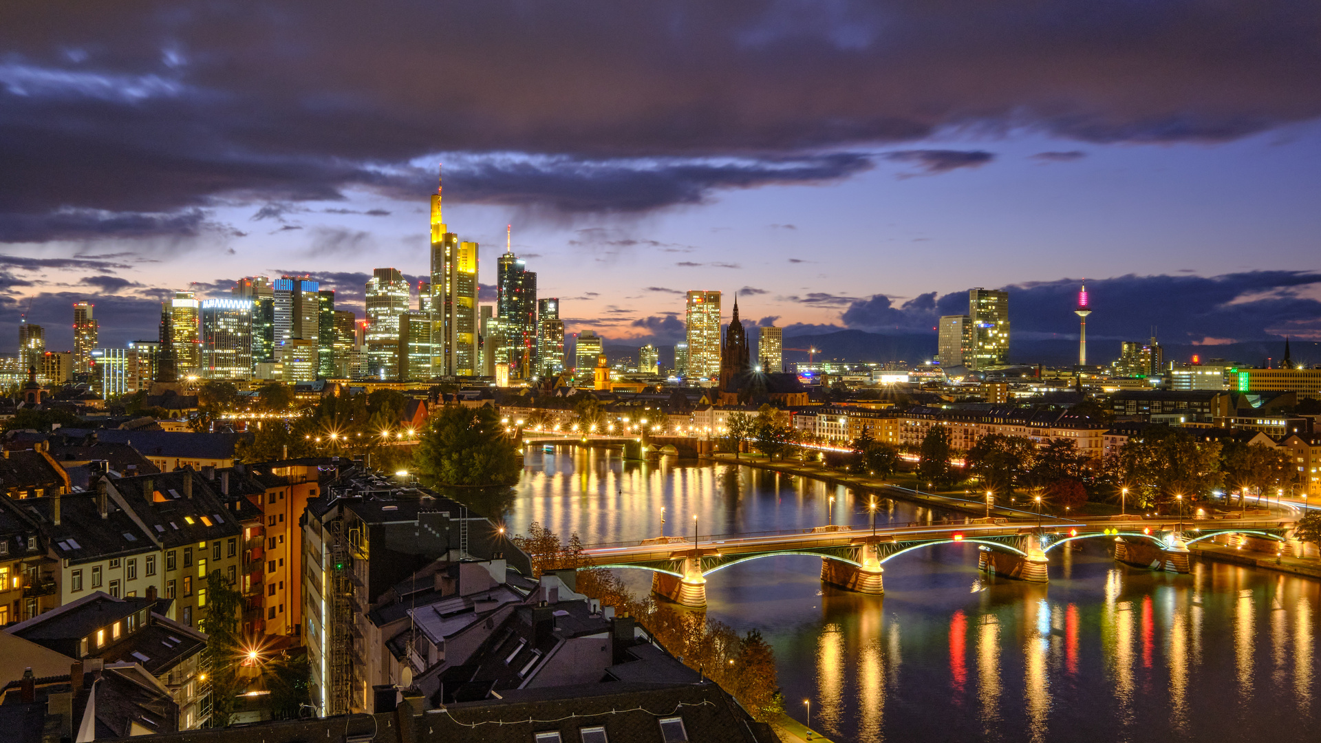 Skyline von Frankfurt am Main