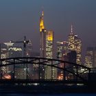 Skyline von Frankfurt am Main by Night (remastered)