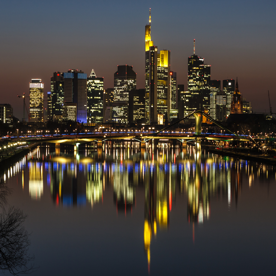 Skyline von Frankfurt am Main I