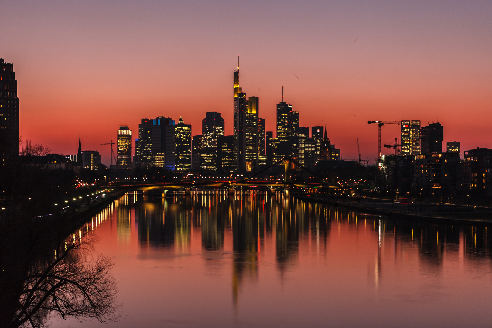 Skyline von Frankfurt am Main IV