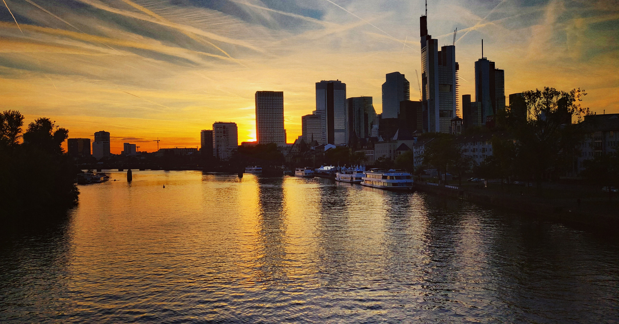 Skyline von Frankfurt