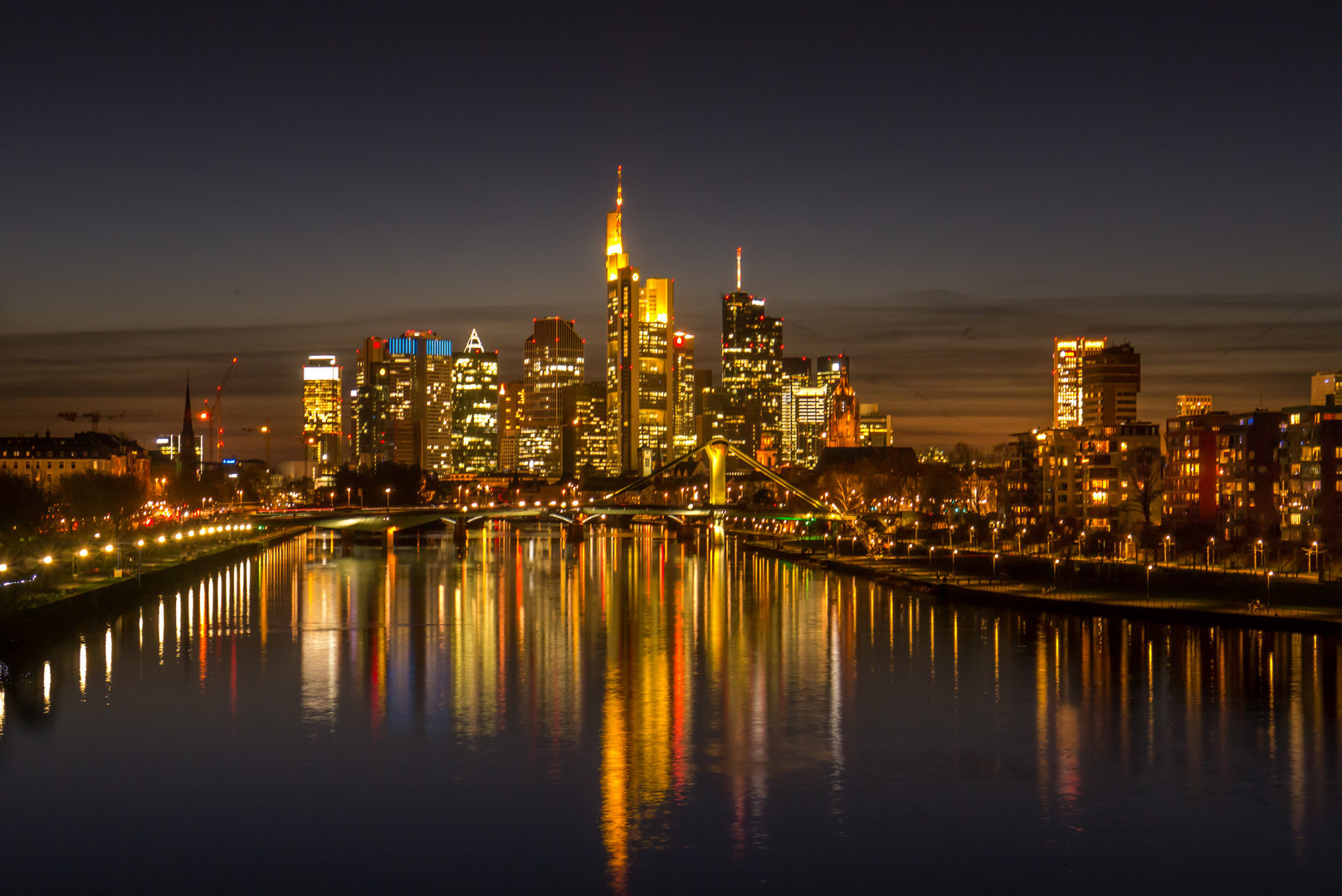 Skyline von Frankfurt