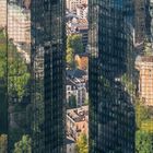 Skyline von Frankfurt, fast schon kitschig