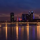 Skyline von Frankfurt @night