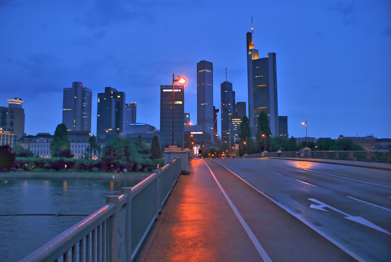 Skyline von Frankfurt/Main - HDR 2