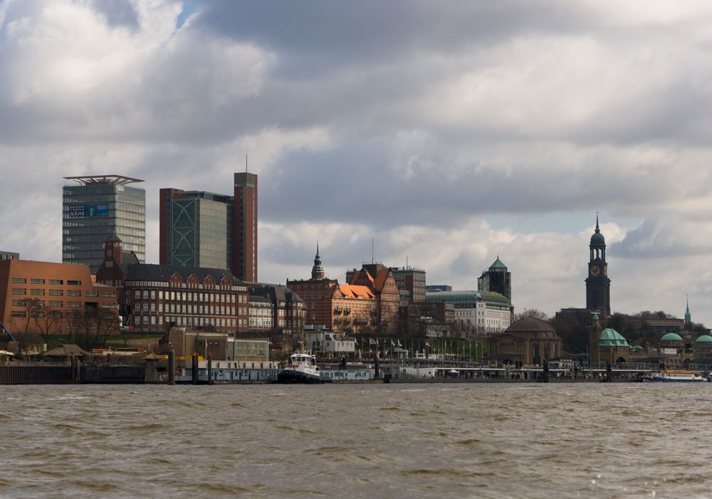 Skyline von Hamburg, St. Pauli