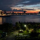 Skyline von Havanna bei Sonnenuntergang