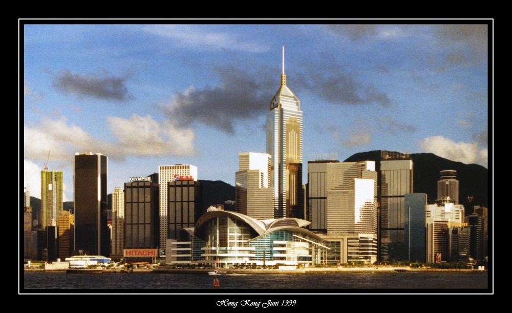 Skyline von Hong Kong