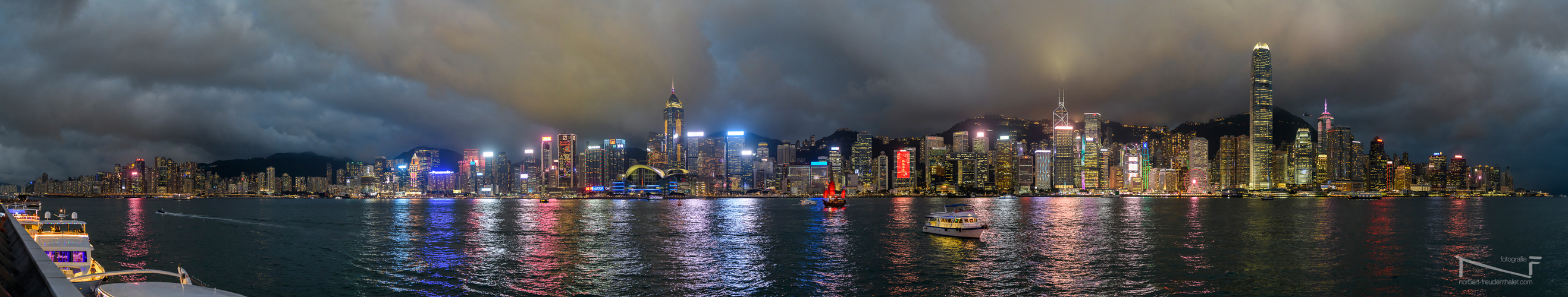 Skyline von Hongkong