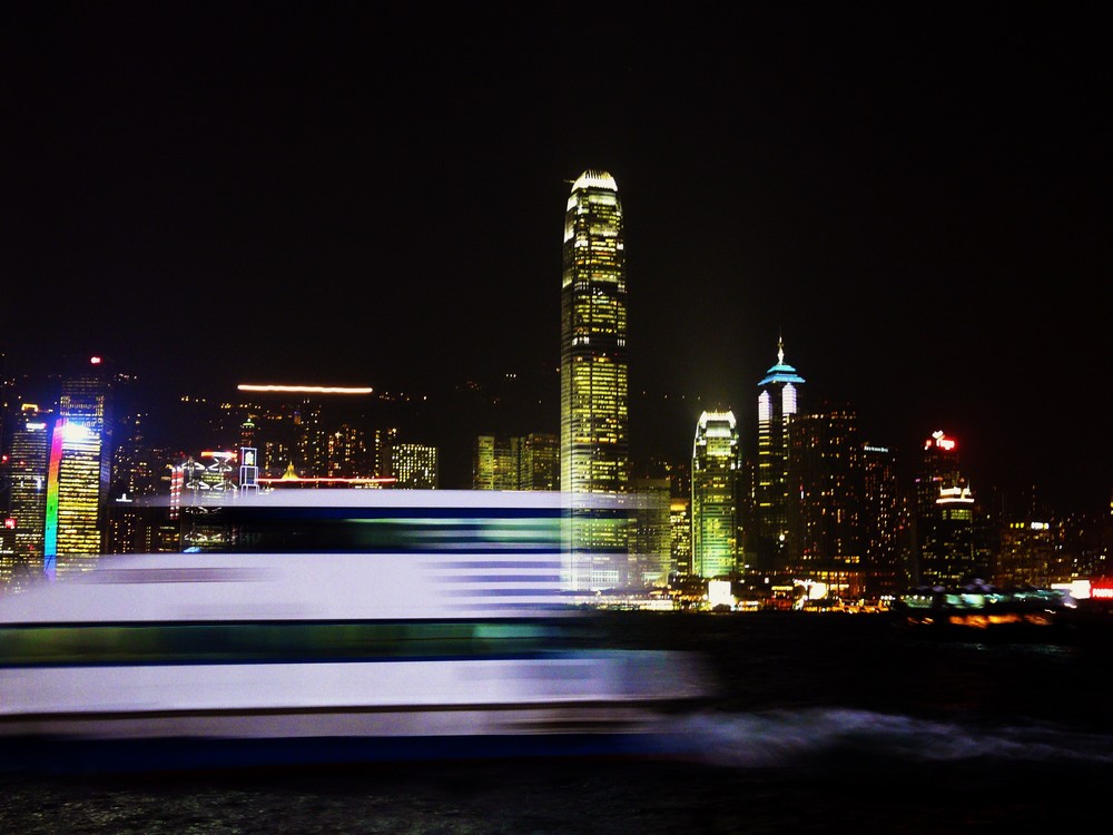 Skyline von Honkong Island