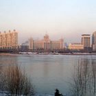 Skyline von Jilin am Tag
