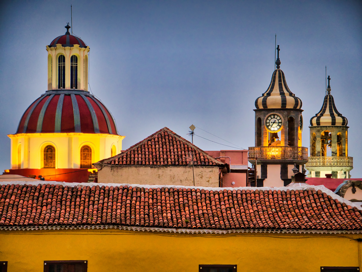 "Skyline" von La Orotava, Teneriffa