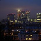 Skyline von London bei Nacht