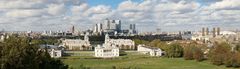 Skyline von London - Docklands