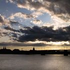 Skyline von Mainz am Rhein