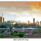 Skyline von Nairobi