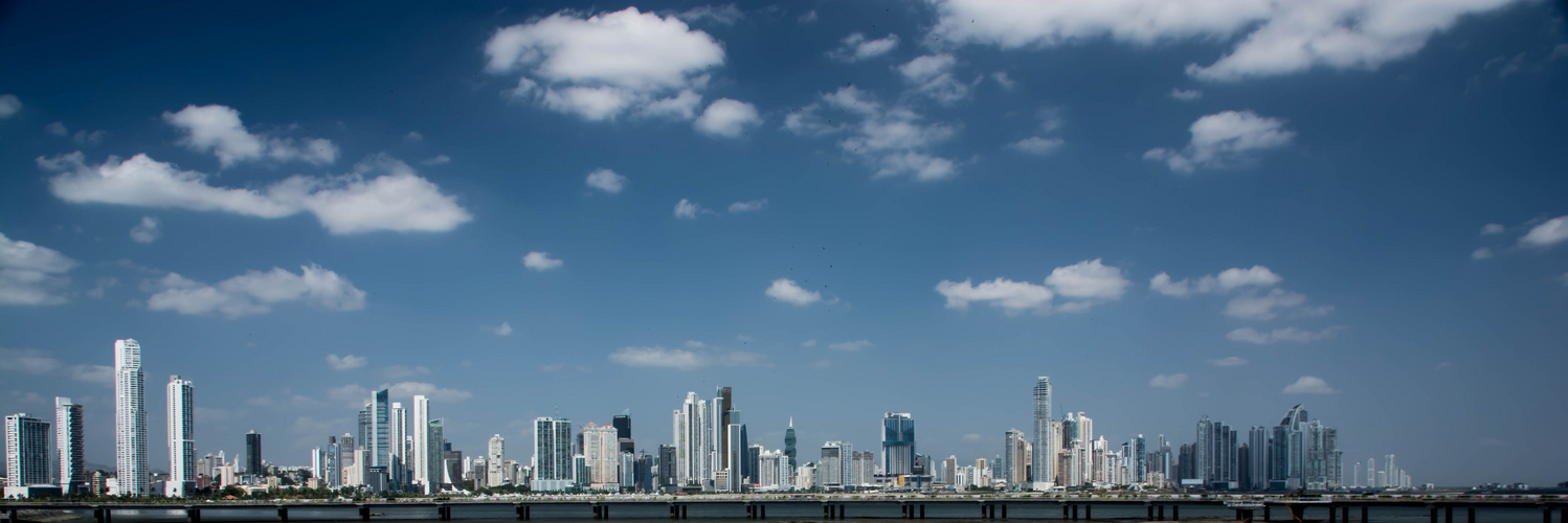 Skyline von Panama-City - Februar 2016