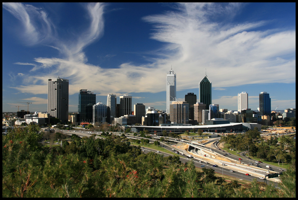 Skyline von Perth