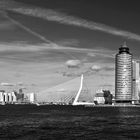 Skyline von Rotterdam.....