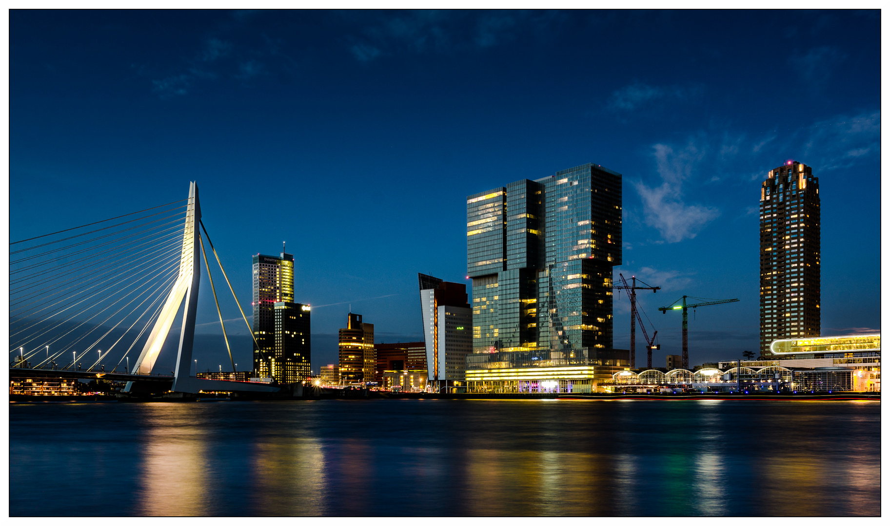 Skyline von Rotterdam