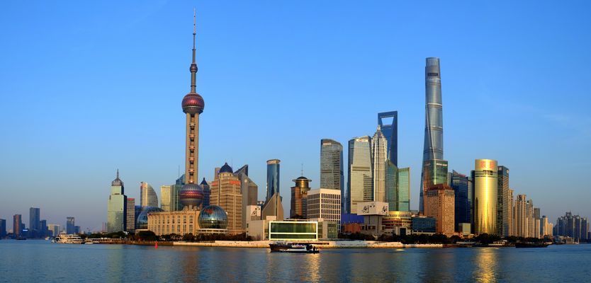 Skyline von Shanghai
