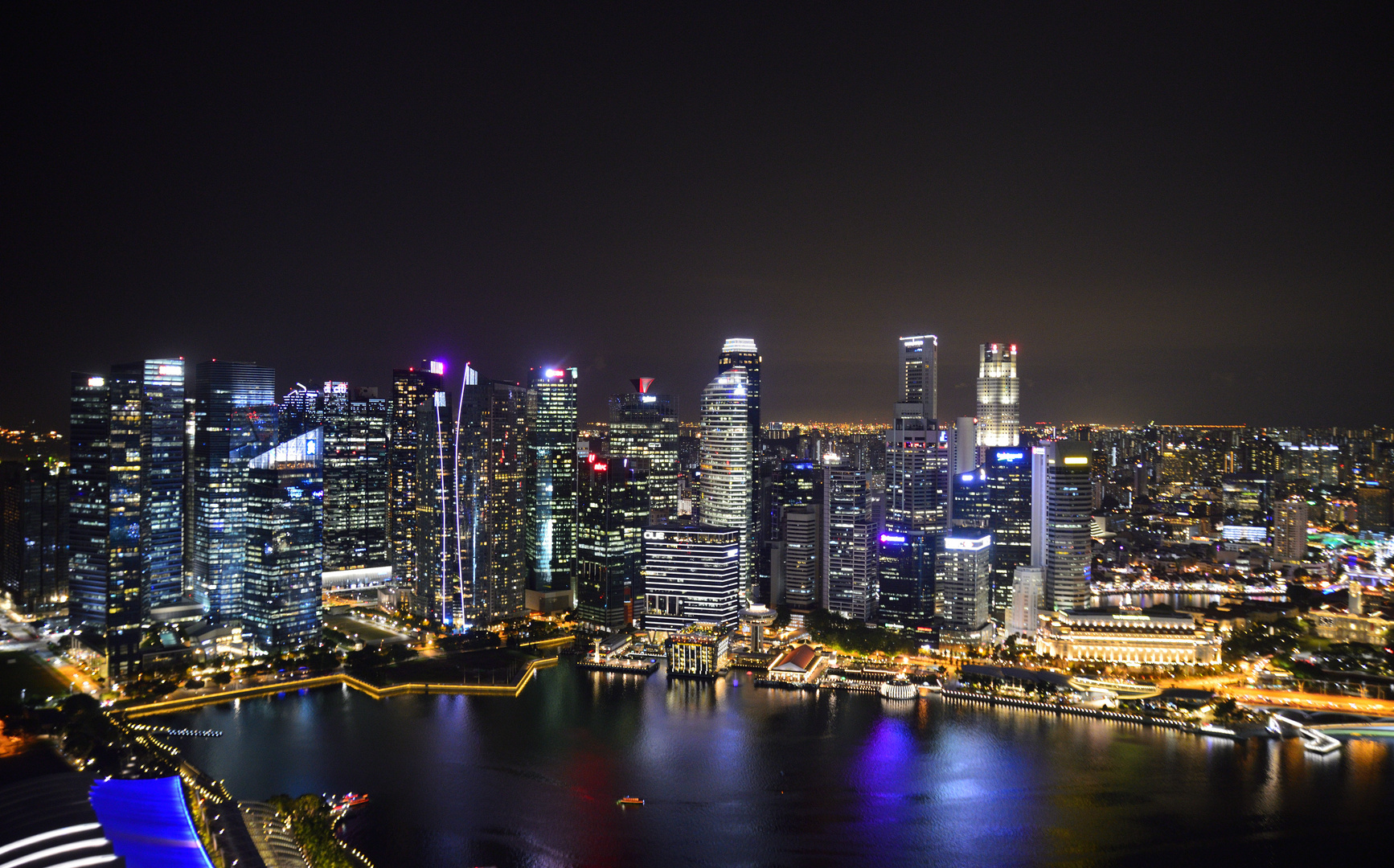 Skyline von Singapore